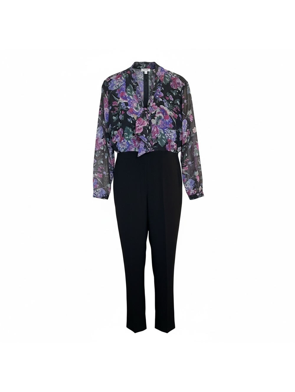 Vintage 80s Floral Jumpsuit